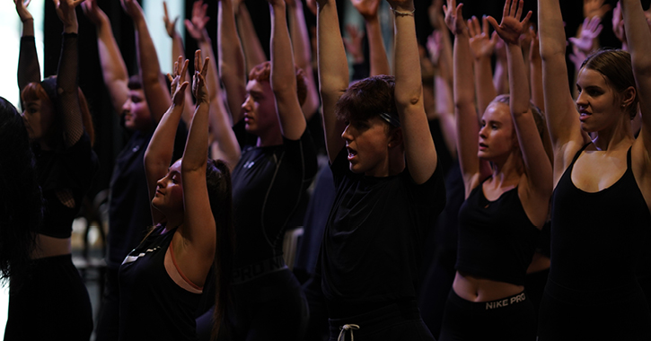 The GTSS cast of Chicago at Gala Durham